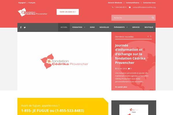 Charity Hub v1.05 theme site design template sample