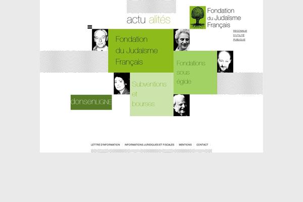 fondationjudaisme.org site used Fondation
