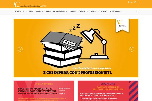 fondazioneaccademia.org site used Myblogger