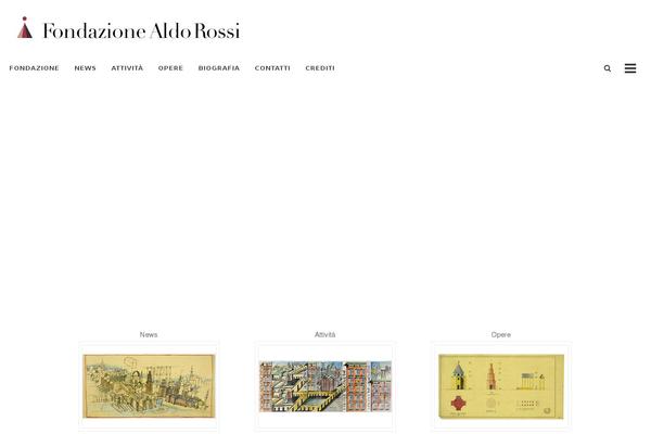 fondazionealdorossi.org site used Complex