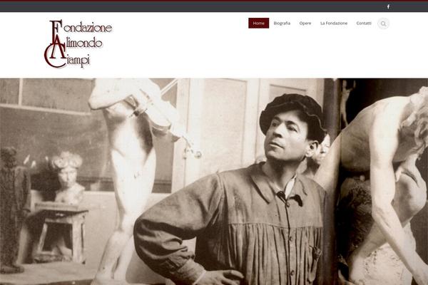 Ascent theme site design template sample
