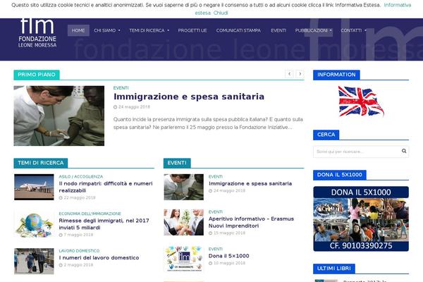Site using Meks ThemeForest Smart Widget plugin