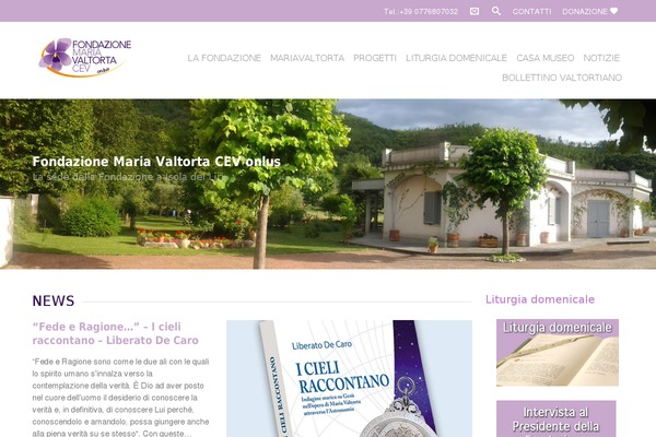 Charitas theme site design template sample