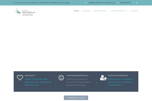 Helpinghands theme site design template sample