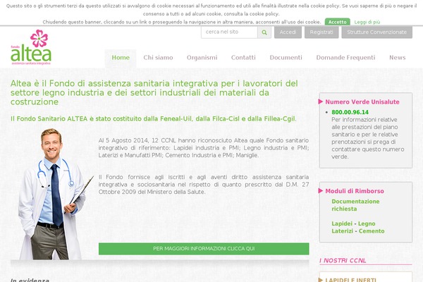 Altea theme site design template sample