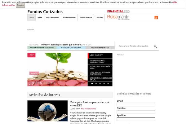 Financialred theme site design template sample