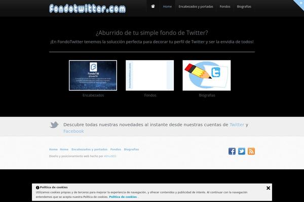 Visual theme site design template sample