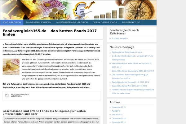 fondsvergleich365.de site used Shootingstar-premium