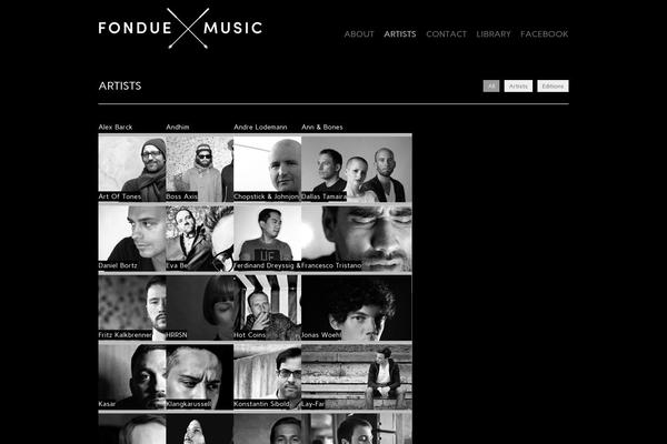 Adapt theme site design template sample