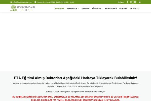 The7 theme site design template sample