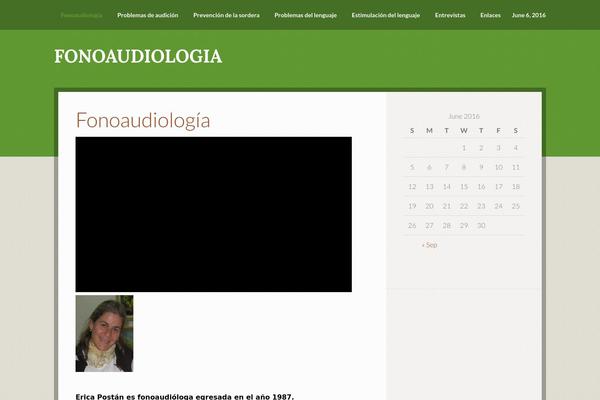 Going Green Pro theme site design template sample
