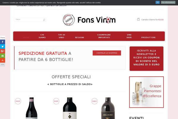 Frontend theme site design template sample
