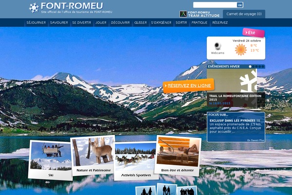 font-romeu.fr site used Hookipa-theme