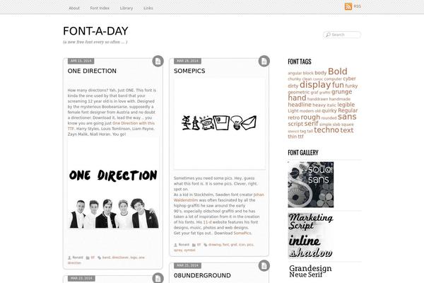 Grido theme site design template sample