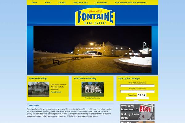Site using Cyclone Slider plugin