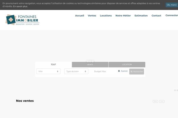 Houzez theme site design template sample
