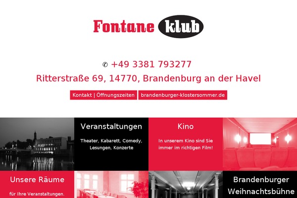 fontane-klub.de site used Everest-wp