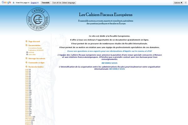 Site using Enhanced Categories plugin
