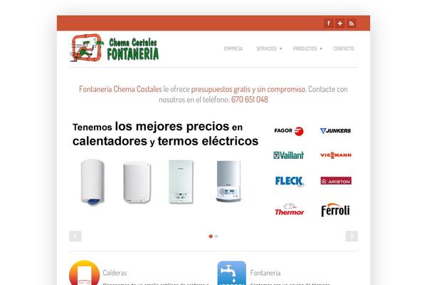 Simplecorp theme site design template sample