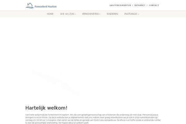 NativeChurch theme site design template sample