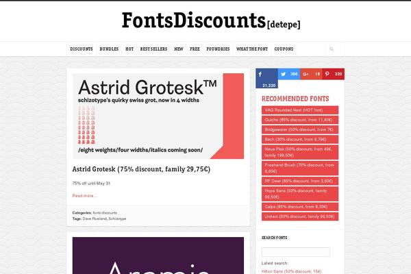 Site using Super Post plugin