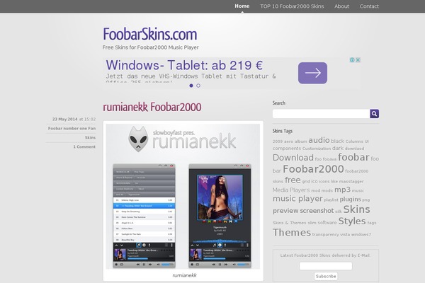 foobarskins.com site used Smooth