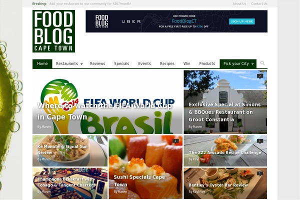 Site using G1-socials plugin