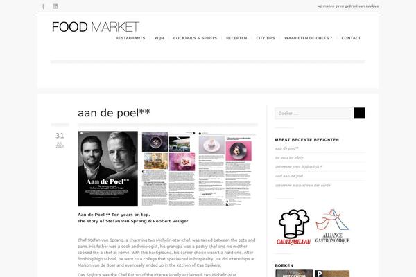 Eunoia theme site design template sample