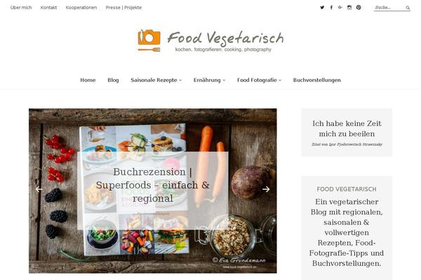 food-vegetarisch.de site used Pukeko-child