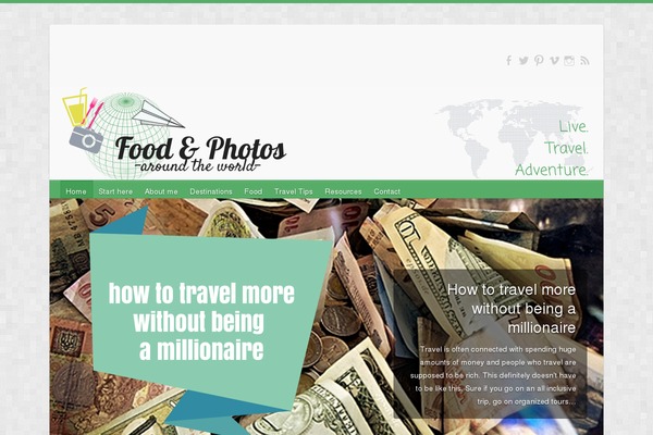 Newsberg theme site design template sample