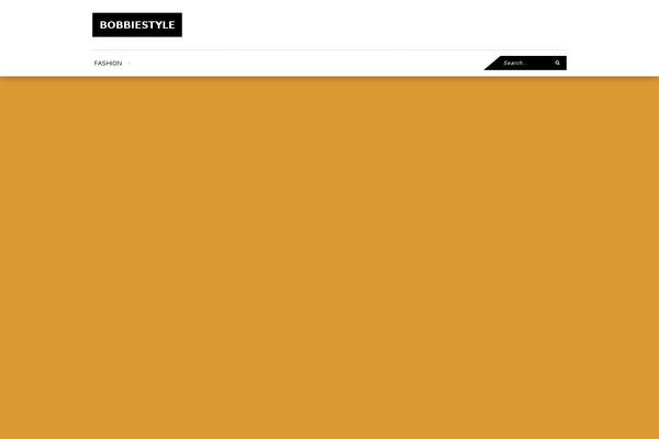 Fashionista theme site design template sample