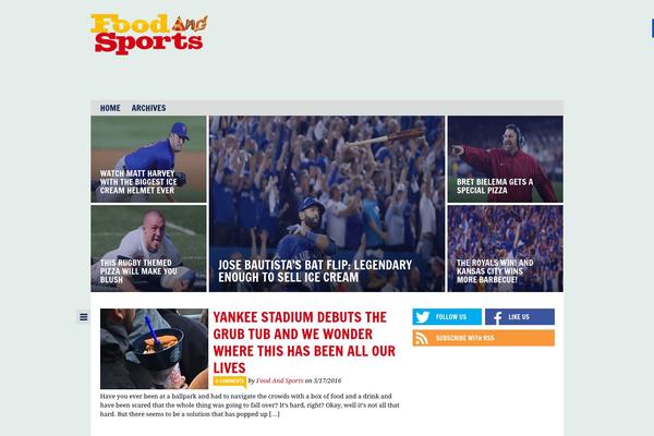 Blogum theme site design template sample