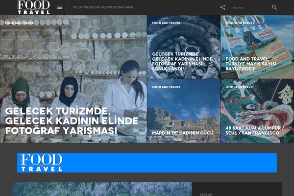 foodandtravel.com.tr site used Wirepress