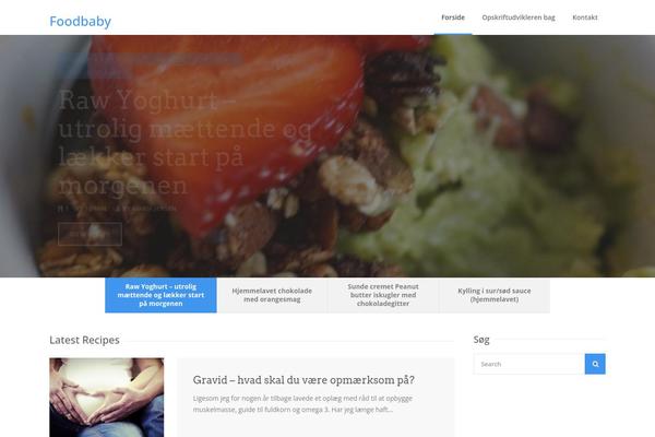 Chow theme site design template sample