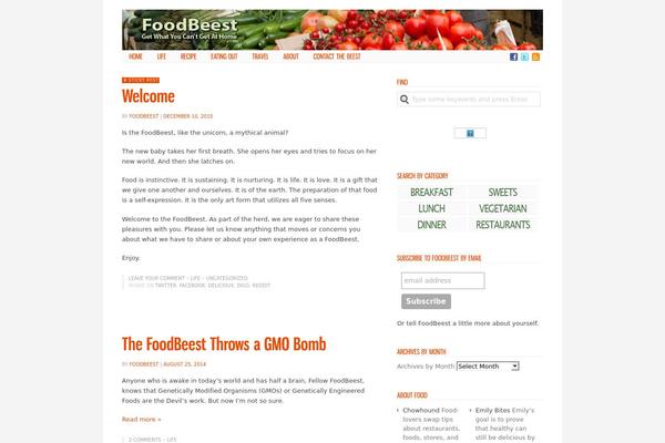 Jenny theme site design template sample