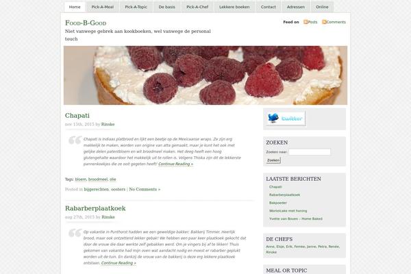 Misty Look theme site design template sample