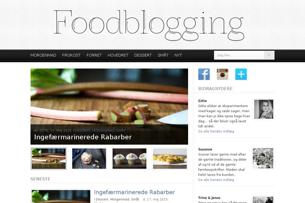 Foodpress theme site design template sample