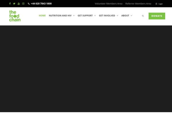 Chariti theme site design template sample