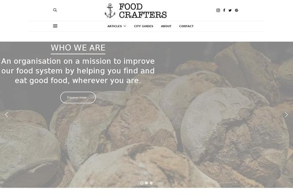 Authentic theme site design template sample