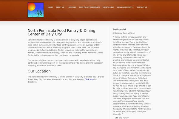 fooddc.org site used Prospect