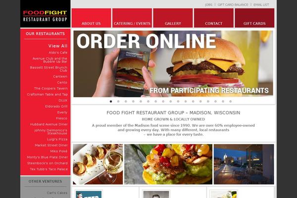 wp_theme_foodfight-child theme websites examples