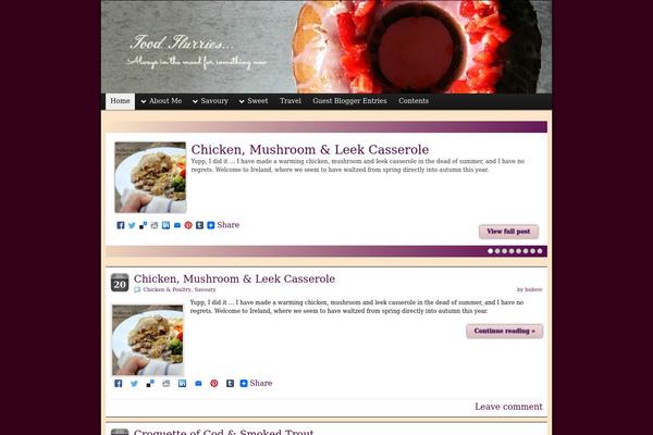 Graphene theme site design template sample