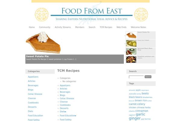 Custom Community Pro theme site design template sample