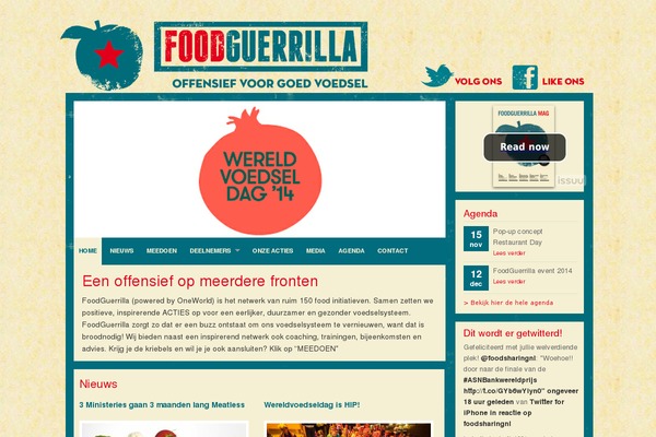 Organic_bold theme site design template sample