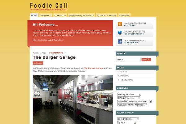 Mainstream theme site design template sample