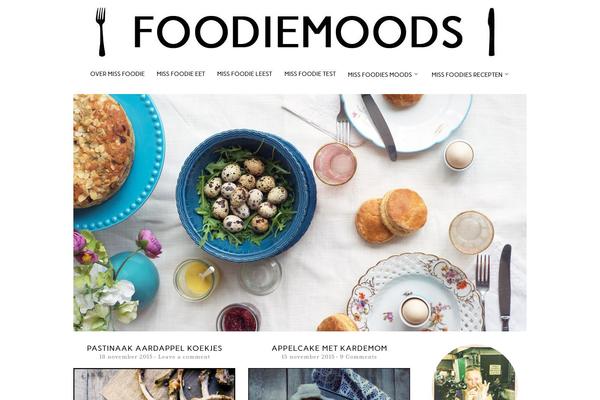 foodiemoods.nl site used Biscuit