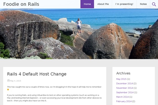 Radiate theme site design template sample