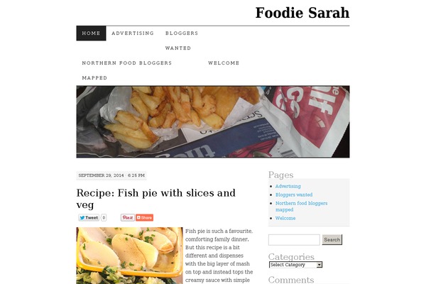 Pilcrow theme site design template sample