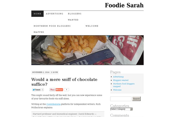 Pilcrow theme site design template sample