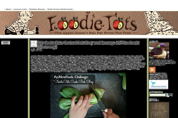 foodietots.com site used Green Apples